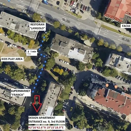 Design Best Location דירה פודגוריצה